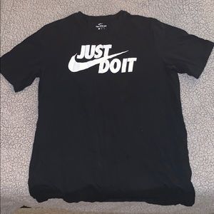 Nike black tee